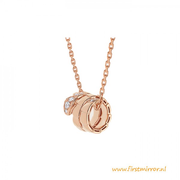 Top Quality Serpenti Viper Necklace with Diamonds