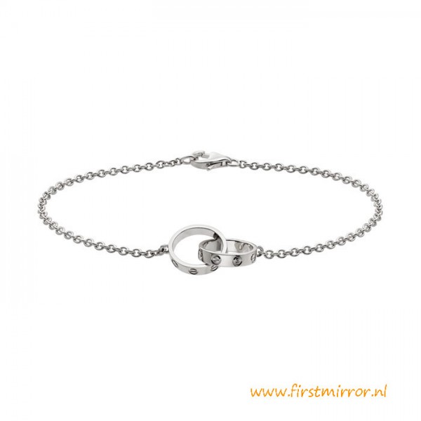 Top Quality Love Mini Ring Chain Bracelet