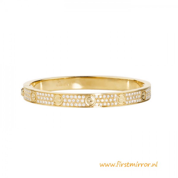 Top Quality Love Bracelet with 204 Diamonds