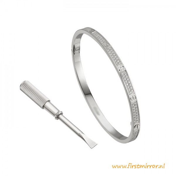 Top Quality Small Model Bracelet with 177 Brilliant-cut Diamonds
