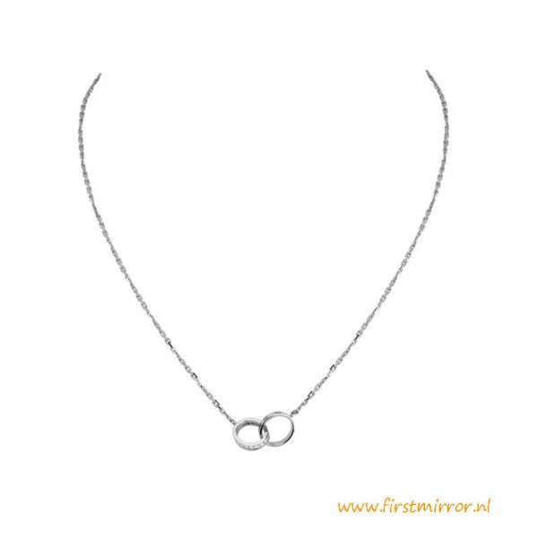 Top Quality Love Necklace Set with18 Brilliant-cut Diamonds