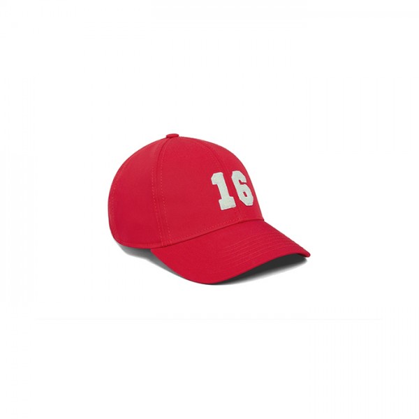 Top Quality NO. 16 Cotton Baseball Cap Red