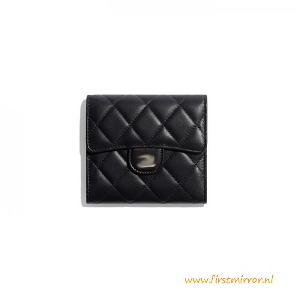 Top Quality Classic Small Flap Lambskin Wallet