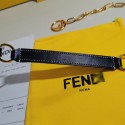 Top Quality Women's Black Chain Calf Leather Belt