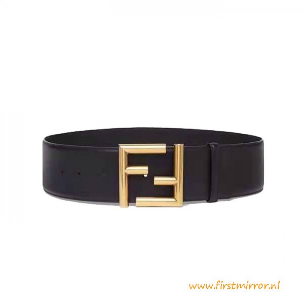 Top Quality Wide Leather F Belt with Loop
