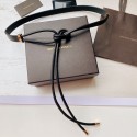 Top Quality Leather Belt 2cm Width Lambskin