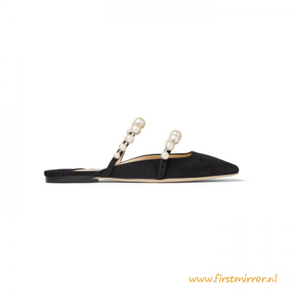 Top Quality Amaya Flat with Pearl Embellishment