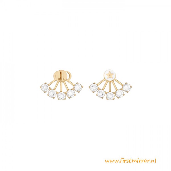 Top Quality Petit CD Earrings Gold-Finish Metal