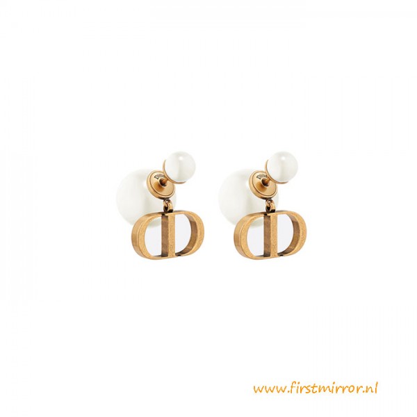 Top Quality Tribales Earrings Antique Gold-Finish Metal