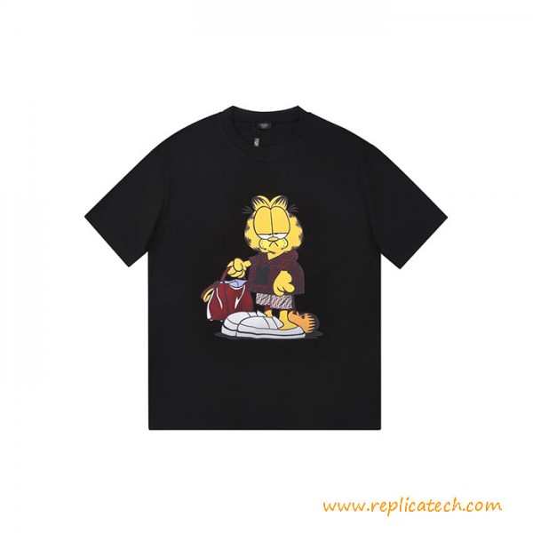 Top Quality F T-shirt Garfield in Cotton