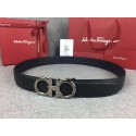 Top Quality Reversible and Adjustable Gancini Belt
