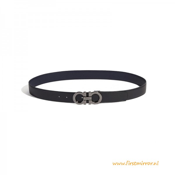 Top Quality Reversible and Adjustable Gancini Belt