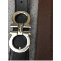 Top Quality Reversible and Adjustable Gancini Belt