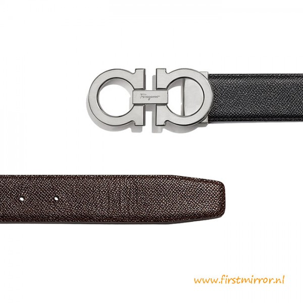 Top Quality Reversible and Adjustable Gancini Belt