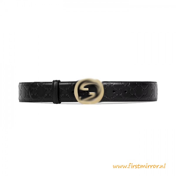 Top Quality Signature Leather Classic Belt
