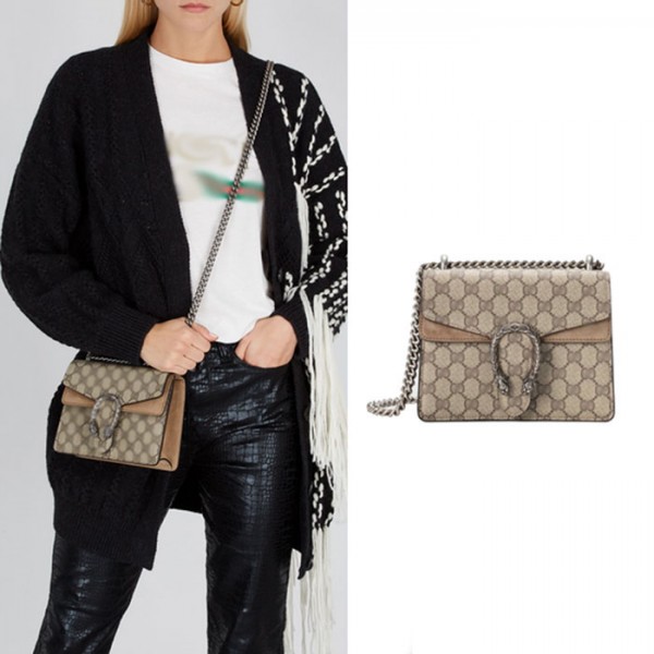 Top Quality Dionysus Supreme Canvas Shoulder Bag