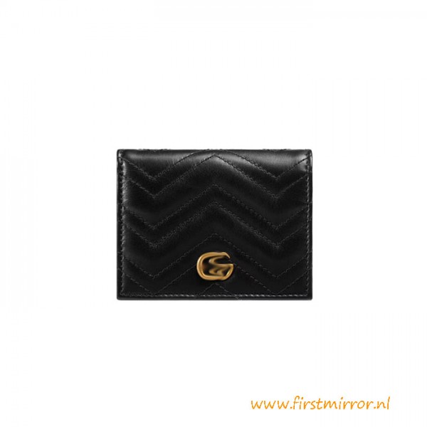 Top Quality Marmont Chevron Leather Card Wallet