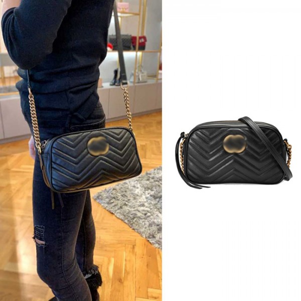 Top Quality Marmont Chain Shoulder Leather Bag
