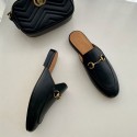 Top Quality Women’s Princetown Leather Slipper Leather Sole