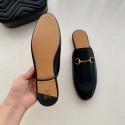 Top Quality Women’s Princetown Leather Slipper Leather Sole