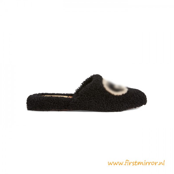 Top Quality Women's Slipper with Interlocking Merino Wool