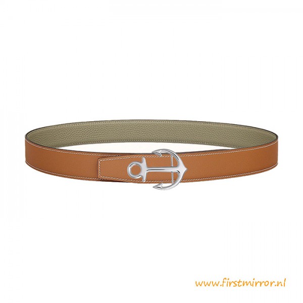 Top Quality Reversible Leather Belt 32MM Cargo Buckle