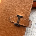 Top Quality Epsom Calfskin Bearn Gusset Wallet