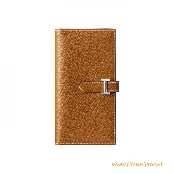 Top Quality Epsom Calfskin Bearn Gusset Wallet