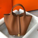Top Quality Picotin Lock Imported Togo Leather Bag