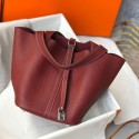 Top Quality Picotin Lock Imported Togo Leather Bag