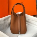 Top Quality Picotin Lock Imported Togo Leather Bag