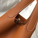 Top Quality Picotin Lock Imported Togo Leather Bag