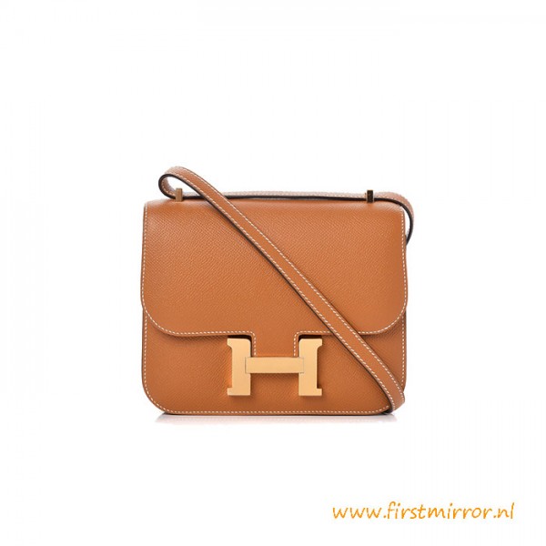 Updated Quality Constance Epsom Leather Shoulder Bag