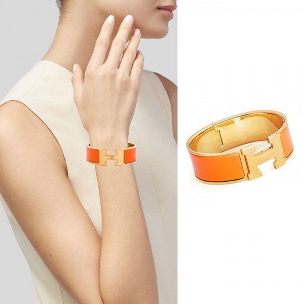 Top Quality H Bracelet with Enamel Bracelets