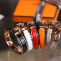 Authentic Design Top Quality H Narrow Bracelet