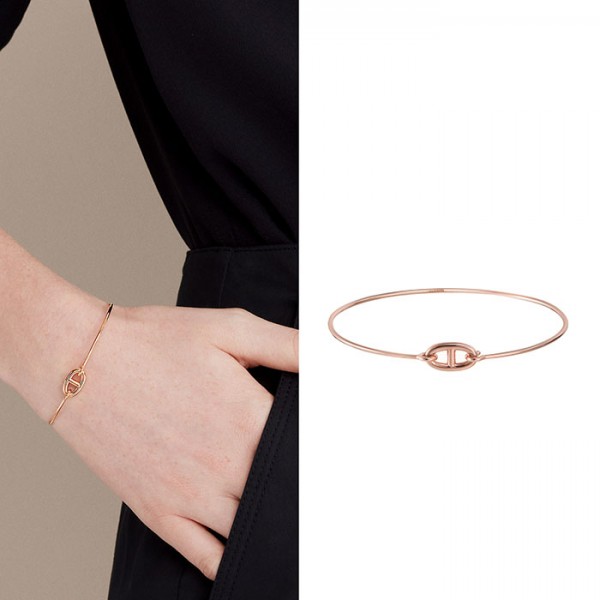 Top Quality Ronde Rose Gold Bangle Bracelet