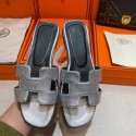 Original Design Oran H Sandals Epsom Leather Slippers