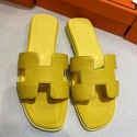 Original Design Oran H Sandals Epsom Leather Slippers