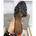 Original Quality Oasis Sandals in Leather Sole 1.9" Stacked Heel