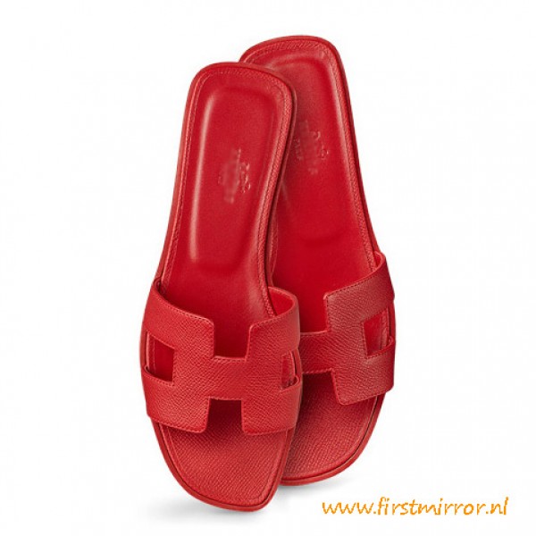 Original Design Oran H Sandals Epsom Leather Slippers