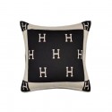 Top Quality H Design Pillows in Jacquard Woven Wool Cushion