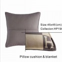 Top Quality H Design Pillows in Jacquard Woven Wool Cushion