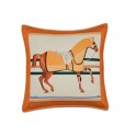 Top Quality Horse Pillows in Jacquard Woven Wool Cushion