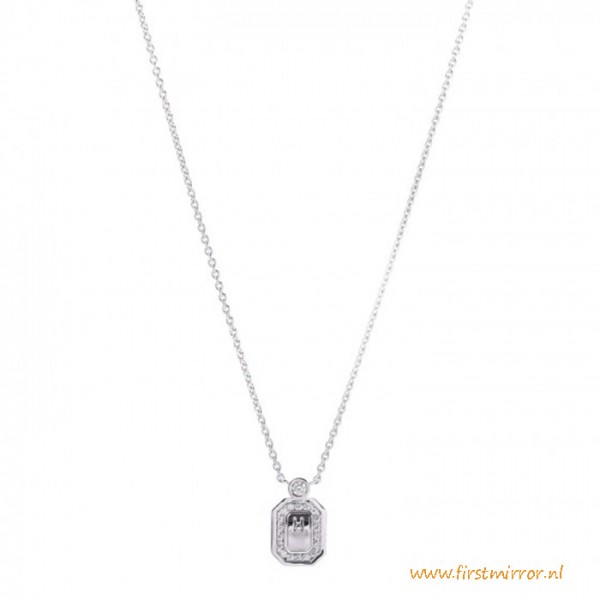 Top Quality Diamond H Pendant W Necklace
