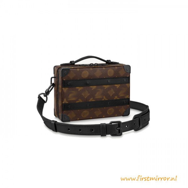 Top Quality Handle Soft Trunk Bag Macassar Canvas