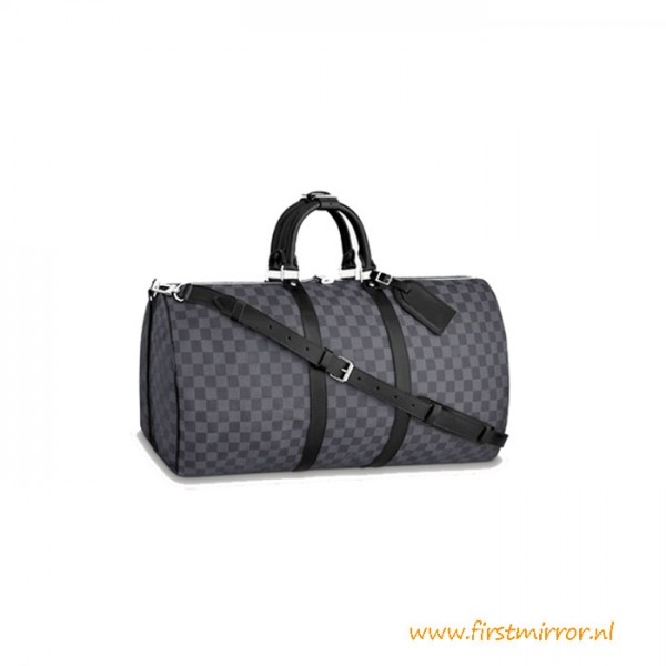 Top Quality Keepall Bandoulière Damier Graphite Canvas