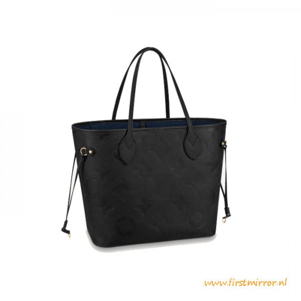 Top Quality Neverfull MM Embossed Cowhide Leather
