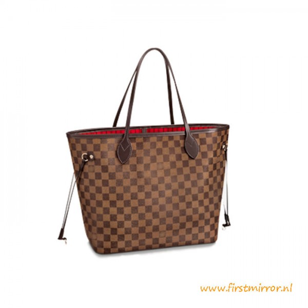 Top Quality Neverfull Tote Elegant in Damier Ebene Canvas