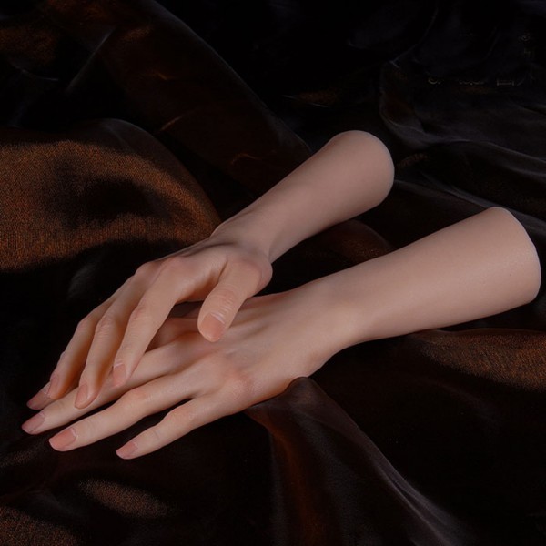 Real Skin Texture Silicone Female Hand Mannequin