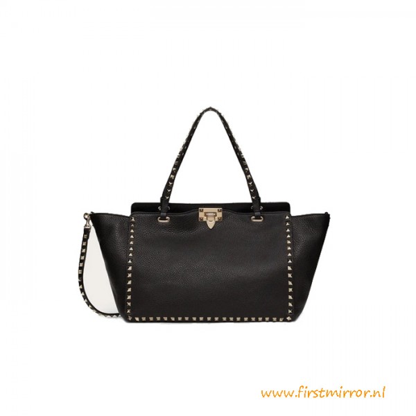 Top Quality Medium Grain Calfskin Rockstud Bag